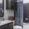 a bathroom with a tub sink and toilet